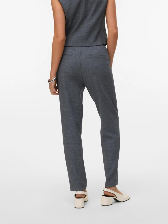 Pantalon cigarette tania gris femme - Vero Moda