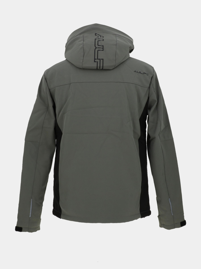Veste de ski vagon bark kaki homme - Aulp