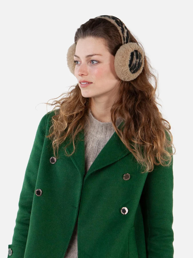 Cache oreilles léopard sunnaha marron femme - Barts