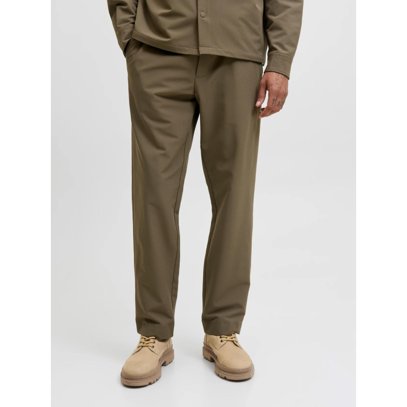 Pantalon chino kane commute kaki homme - Jack & Jones