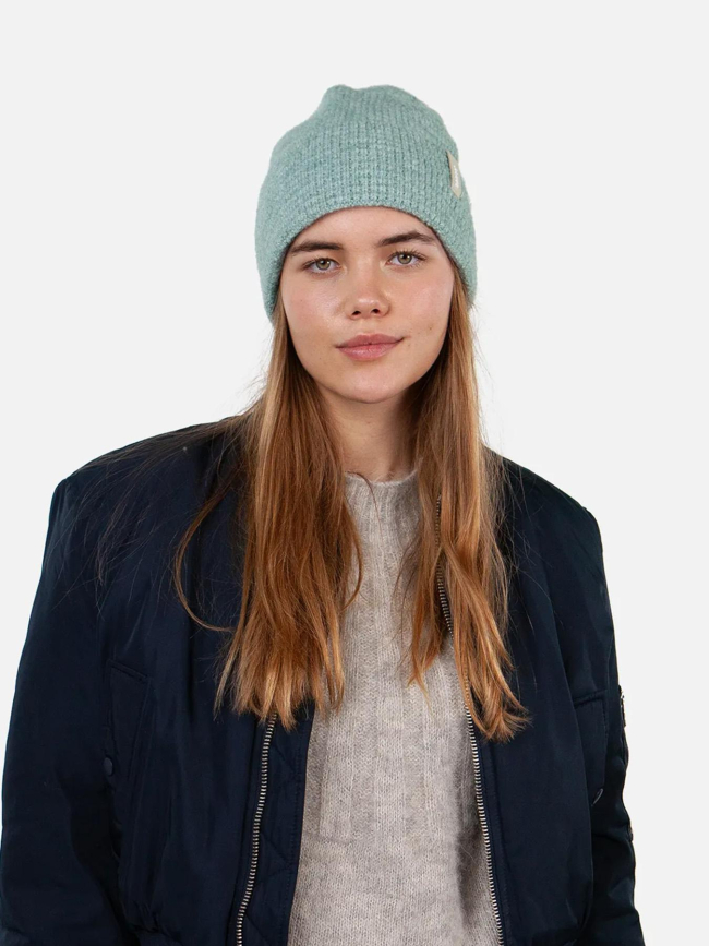 Bonnet vireo turnup bleu femme - Barts