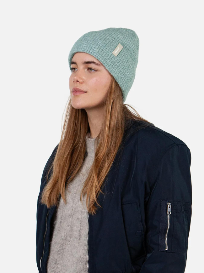 Bonnet vireo turnup bleu femme - Barts