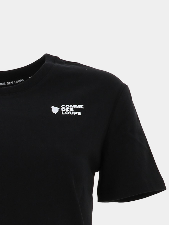 T-shirt columbus noir femme - Comme Des Loups