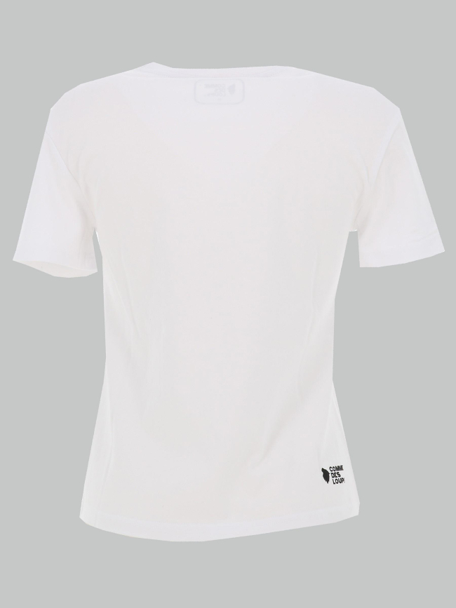 T-shirt columbus blanc femme - Comme Des Loups