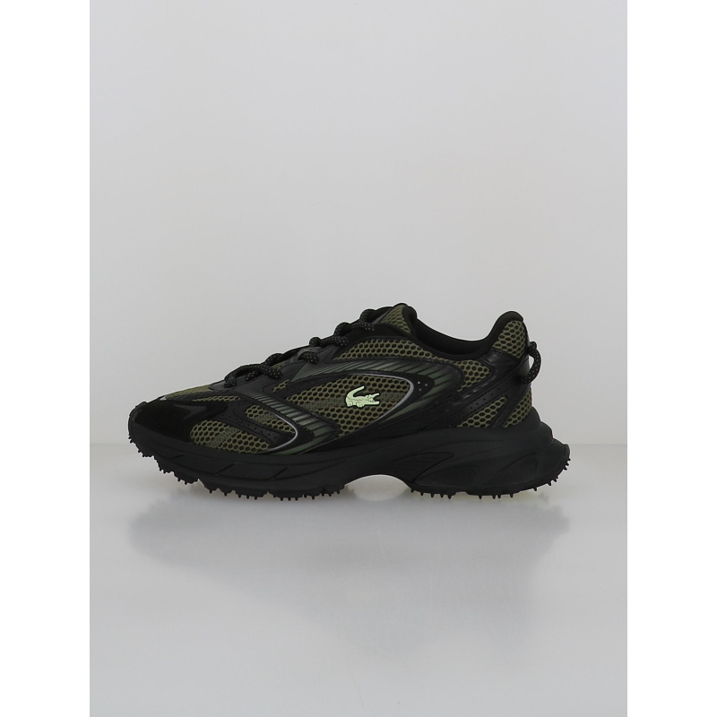 Baskets L003 neo shot noir kaki homme - Lacoste