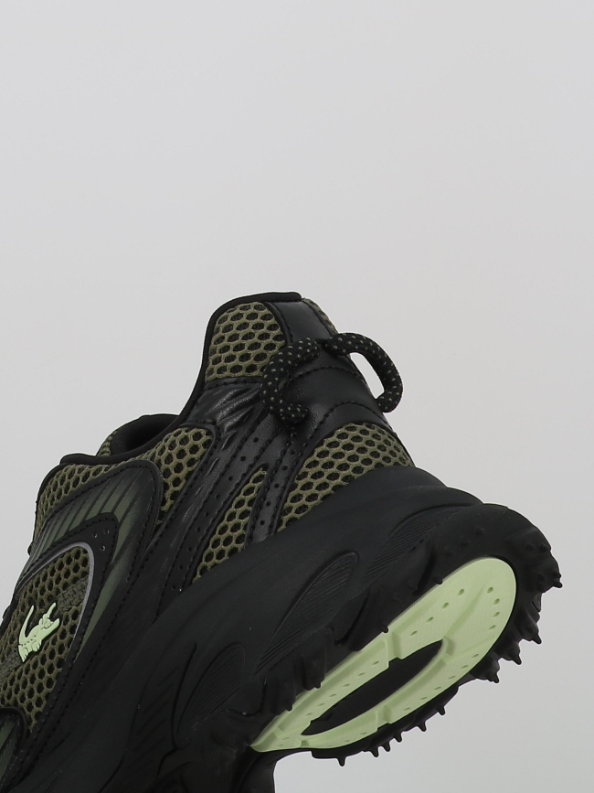 Baskets L003 neo shot noir kaki homme - Lacoste