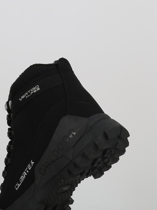 Chaussures de trekking mi-haute everest noir femme - Vertigo Alpes