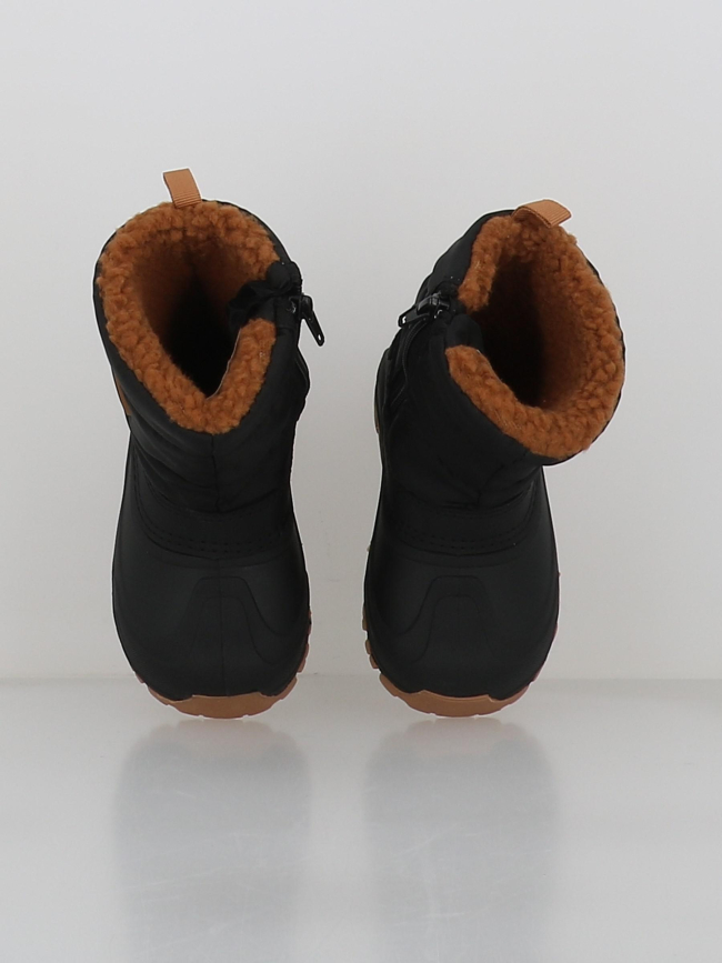 Après-ski woule noir enfant - Vertigo Alpes