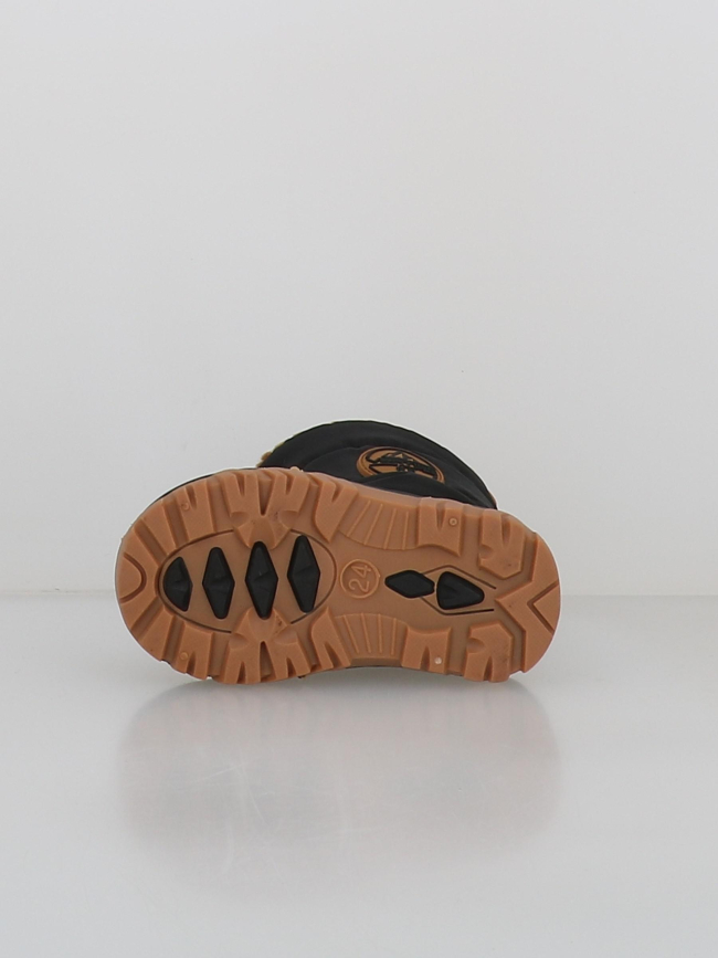 Après-ski woule noir enfant - Vertigo Alpes