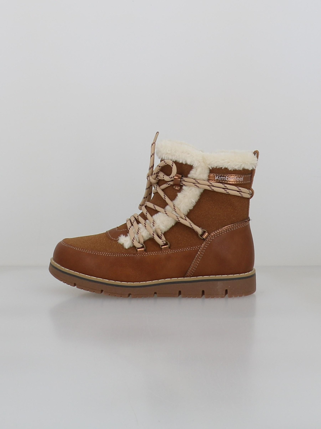 Après-ski skadi marron fille - Kimberfeel