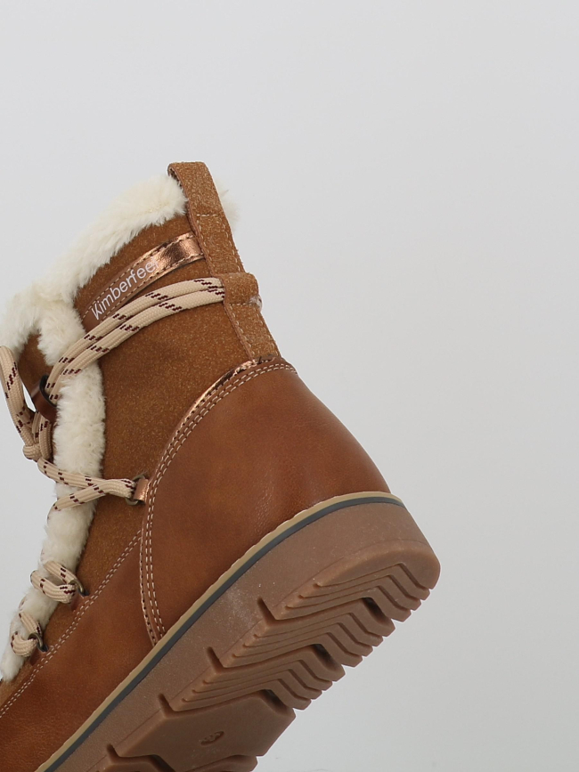 Après-ski skadi marron fille - Kimberfeel