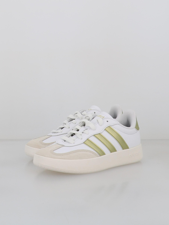 Baskets barreda blanc vert femme - Adidas