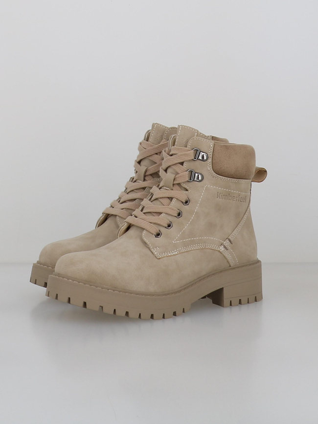 Boots moana beige femme - Kimberfeel