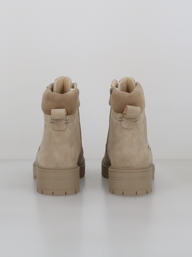 Boots moana beige femme - Kimberfeel