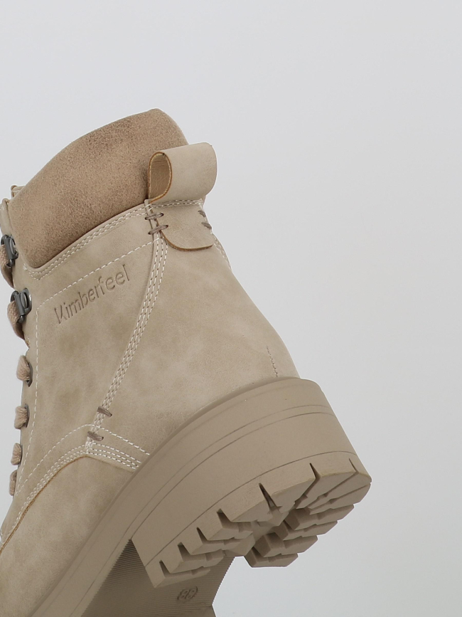 Boots moana beige femme - Kimberfeel