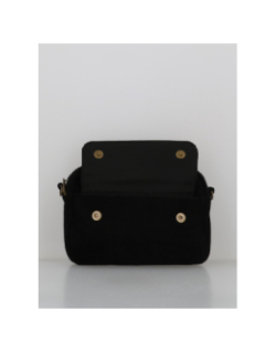 Sac bandoulière en velours côtelé pcmilla noir femme - Pieces