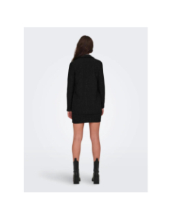 Veste blazer rayée paillettes mary noir femme - Jdy