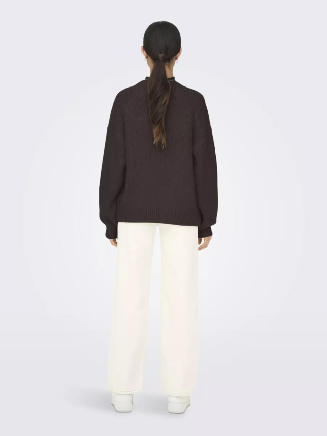 Gilet cardigan dinea marron femme - Jdy