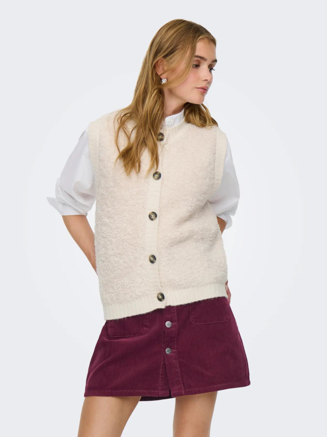 Gilet sans manche eira beige femme - Jdy