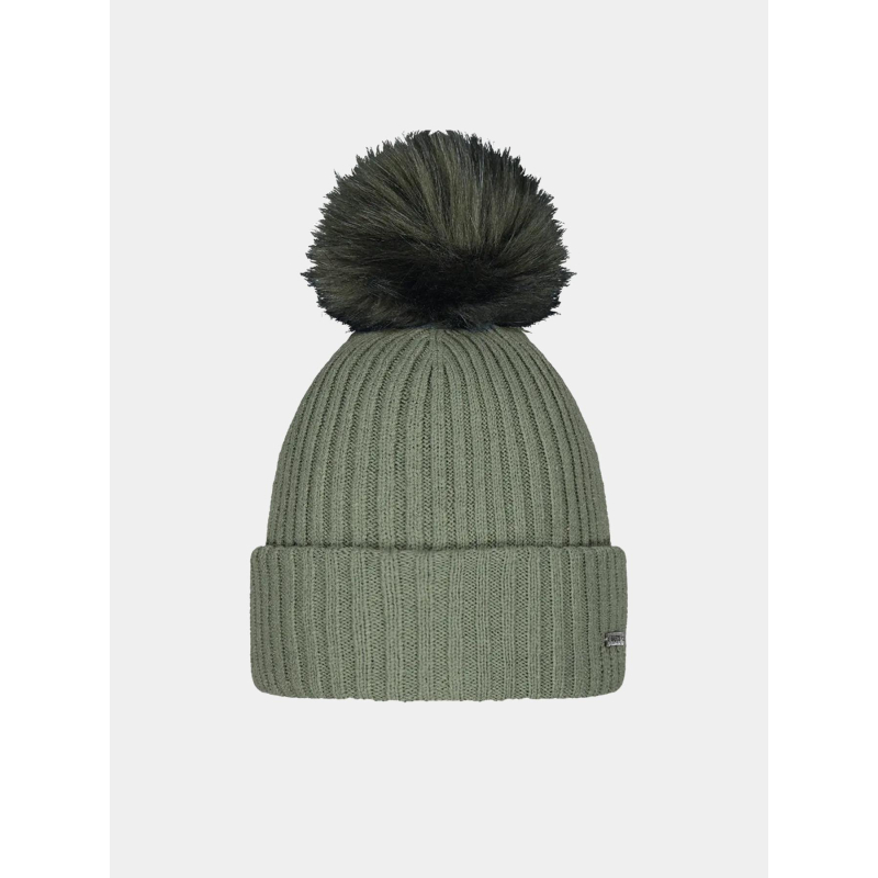 Bonnet pompon kensie vert femme - Barts