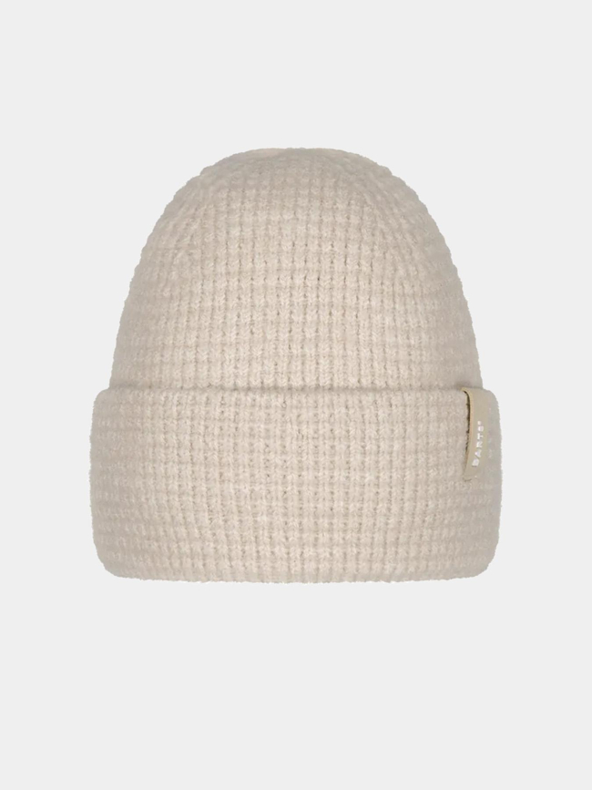 Bonnet vireo turnup beige femme - Barts