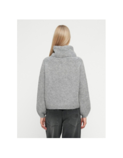 Pull col roulé gila gris femme - Only