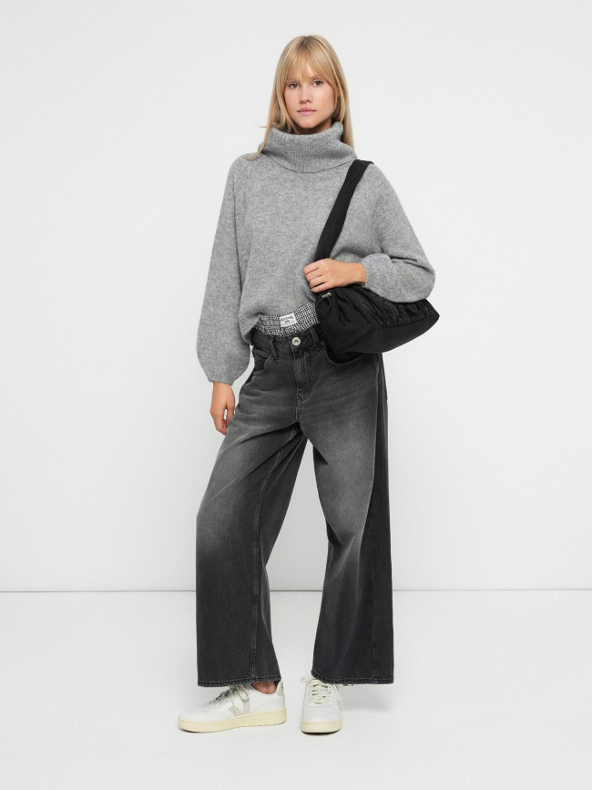 Pull col roulé gila gris femme - Only