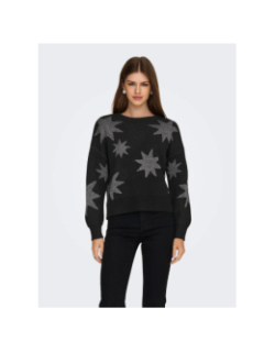 Pull étoiles pailletées rosie noir femme - Only