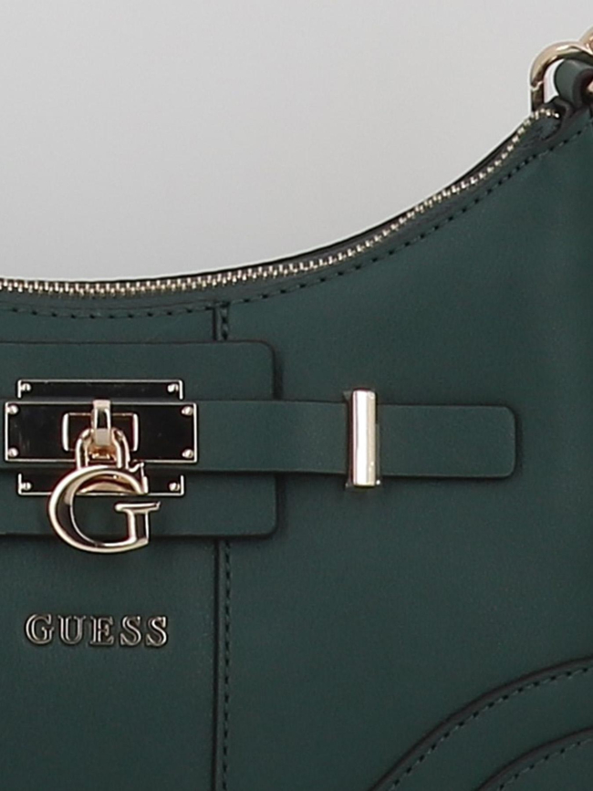 Sac à main mini tote latona vert femme - Guess