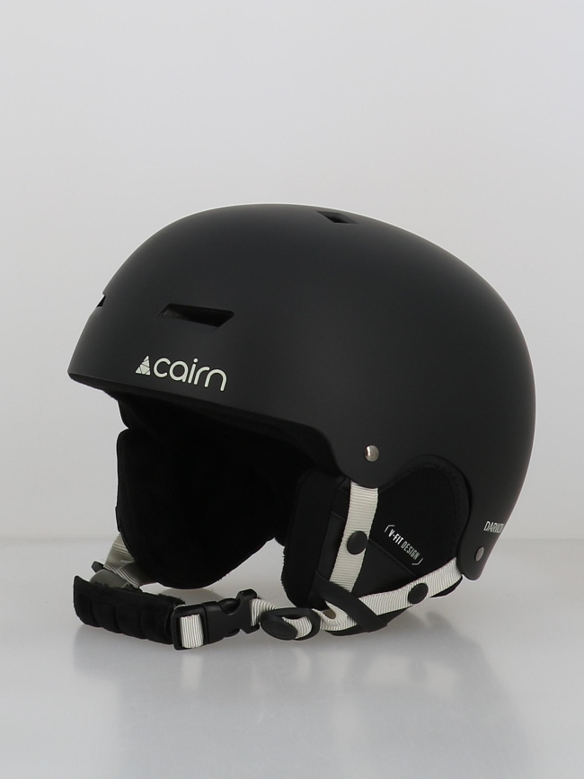 Casque de ski et vélo darwin noir et gris adulte - Cairn