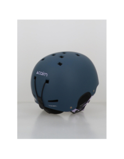 Casque de ski et vélo darwin bleu marine et violet adulte - Cairn