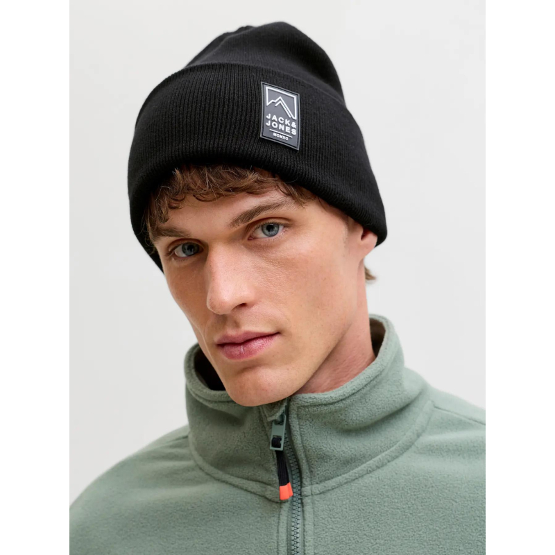 Bonnet alpes noir homme - Jack & Jones