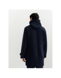 Manteau duffle-coat bleu marine homme - Izac