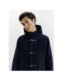 Manteau duffle-coat bleu marine homme - Izac
