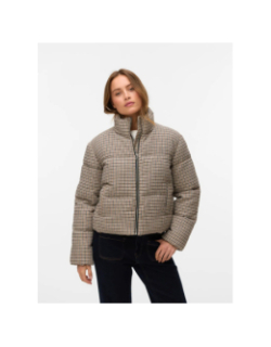 Doudoune à chevrons lyon marron femme - Vero Moda