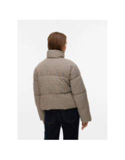 Doudoune à chevrons lyon marron femme - Vero Moda