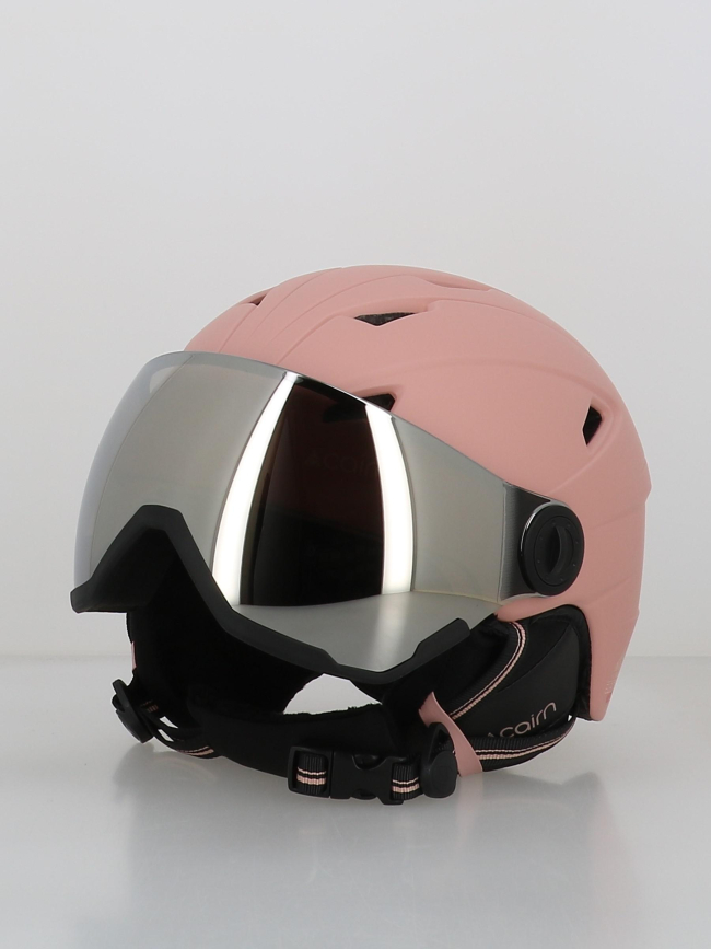 Casque de ski avec masque electron visor rose femme - Cairn