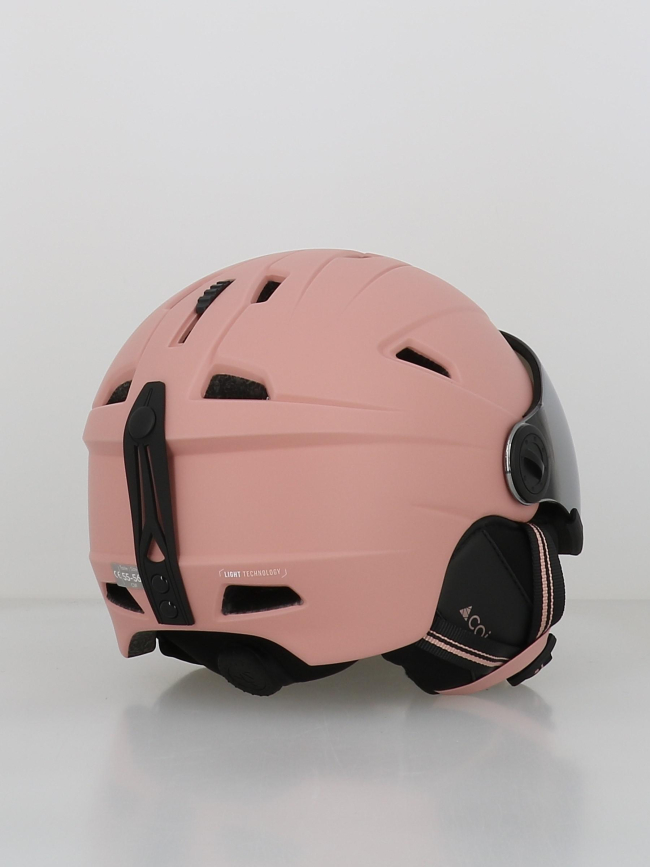 Casque de ski avec masque electron visor rose femme - Cairn