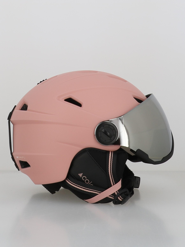 Casque de ski avec masque electron visor rose femme - Cairn