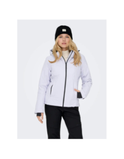 Veste de ski slope violet clair femme - Only