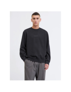 Sweatshirt point badge noir homme - Jack & Jones