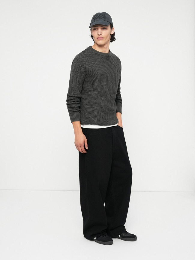 Pull global gris anthracite homme - Jack & Jones