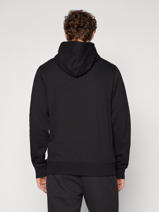 Sweat à capuche petit logo noir homme - Champion