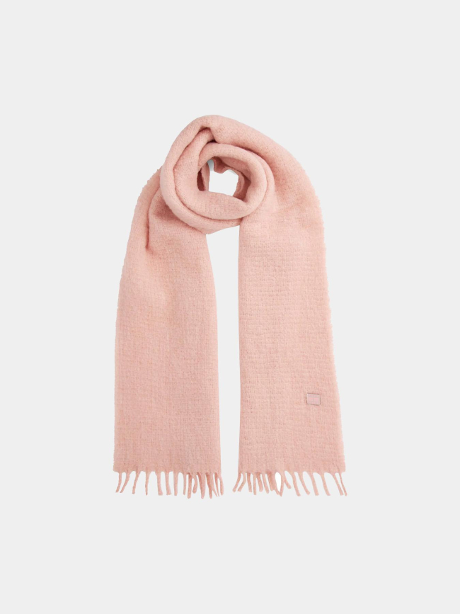 Echarpe heritage solid rose femme - Tommy Jeans