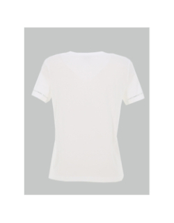 T-shirt uni liana strass blanc femme - Vero Moda