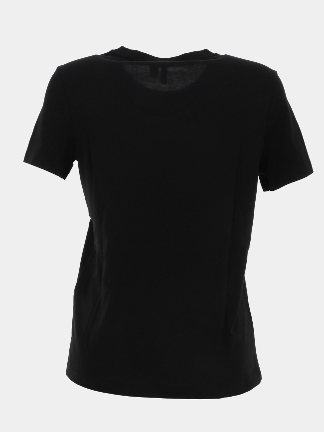 T-shirt uni liana strass noir femme - Vero Moda