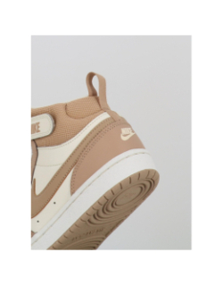 Baskets court borough mid psv marron enfant - Nike