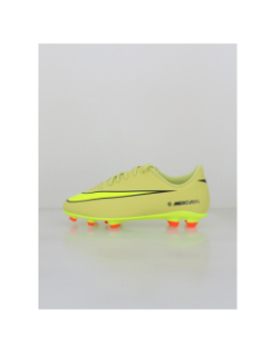 Chaussures de football vapor 16 club fg/mg fluo ado - Nike
