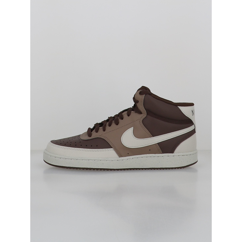 Baskets montantes court vision marron homme - Nike