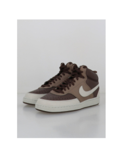Baskets montantes court vision marron homme - Nike